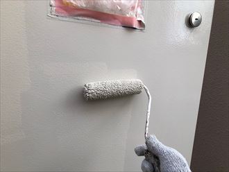 上塗りで仕上げ